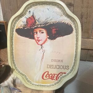 Vintage Coca-Cola tin Tray